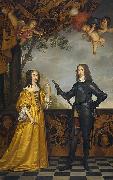 Gerard van Honthorst, Willem II (1626-50), prince of Orange, and his wife Maria Stuart (1631-60)